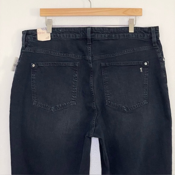 NWT Anthropologie Pilcro The Vintage Straight High Waist Jean Dark Denim 18W - Picture 9 of 16